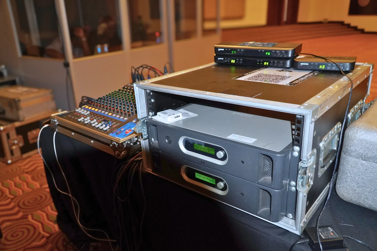 Ballroom gala seating