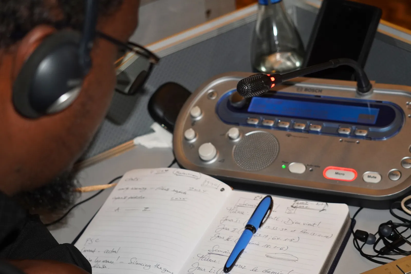 Panel discussion capture