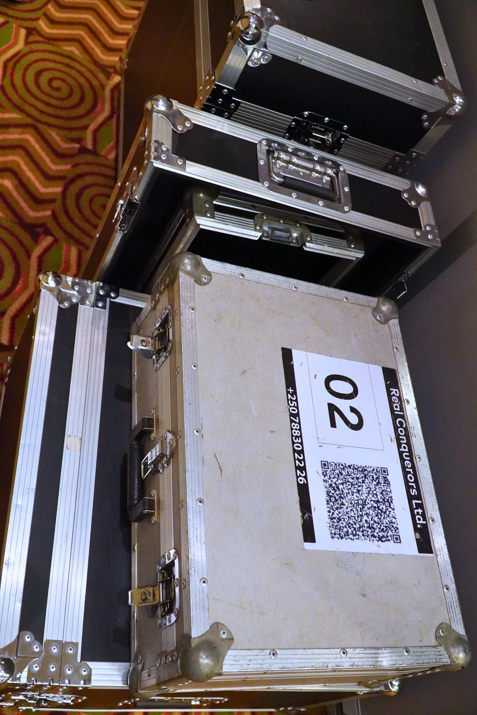 Hybrid conference production desk